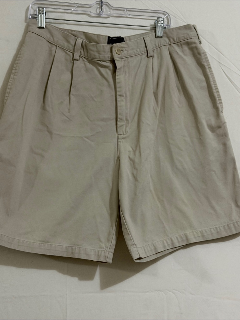 Saddlebred Men's Khaki Flat Front Shorts